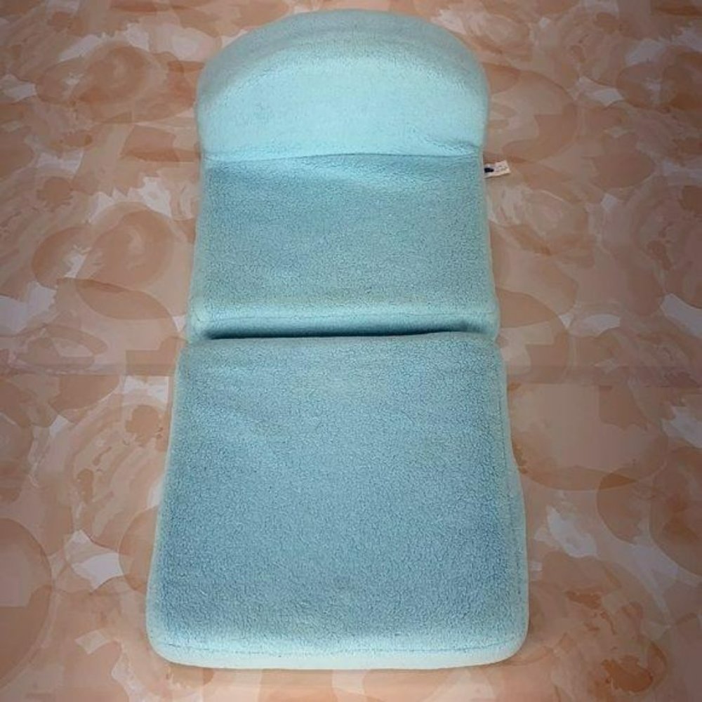 American Girl Light Blue Stuffed Lounge Couch